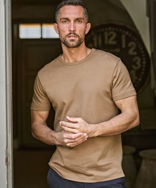 Tricou Barbati, Bumbac Organic, Interlock, Tee Jays