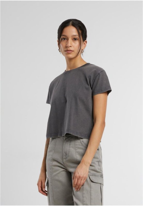 Tricou Dama, Vintage Cropped