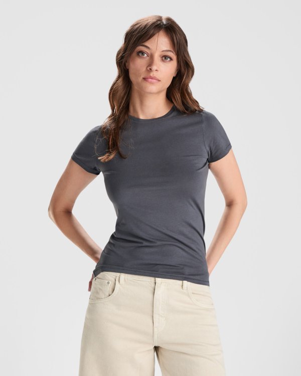 Tricou Dama, Bumbac Organic, Roly Golden