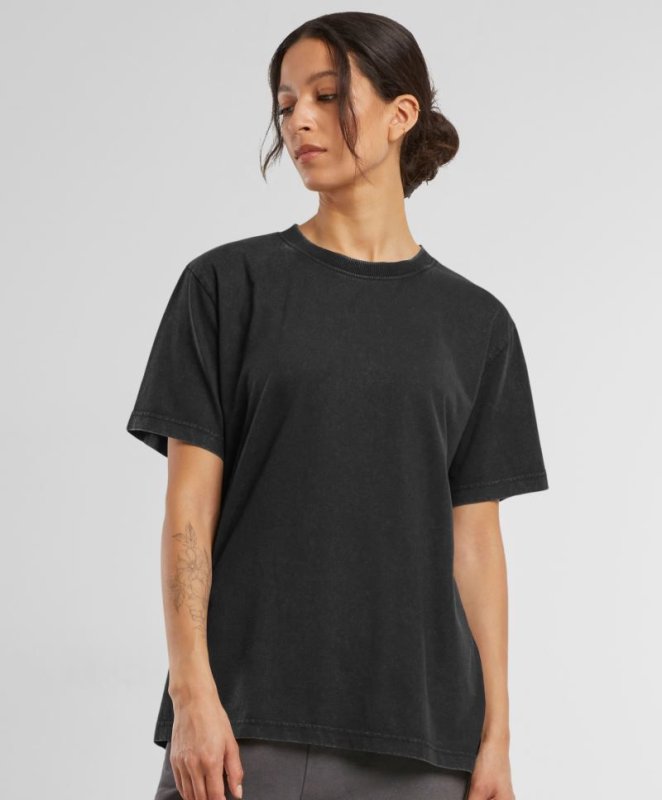 Tricou Heavy Oversize Dama, Stonewash