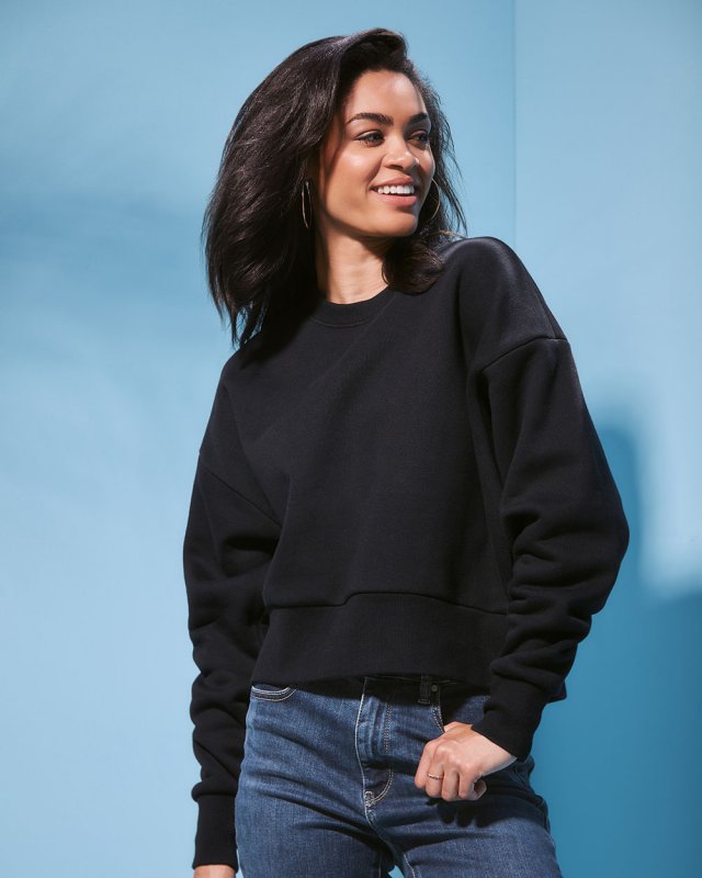 Bluza Oversized Dama, Next Level Apparel