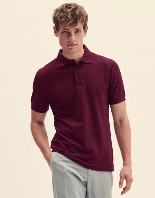 Tricou Polo 65/35 Tailored Fit, Fruit of the Loom