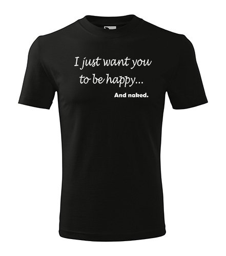 Tricou Imprimat Be Happy