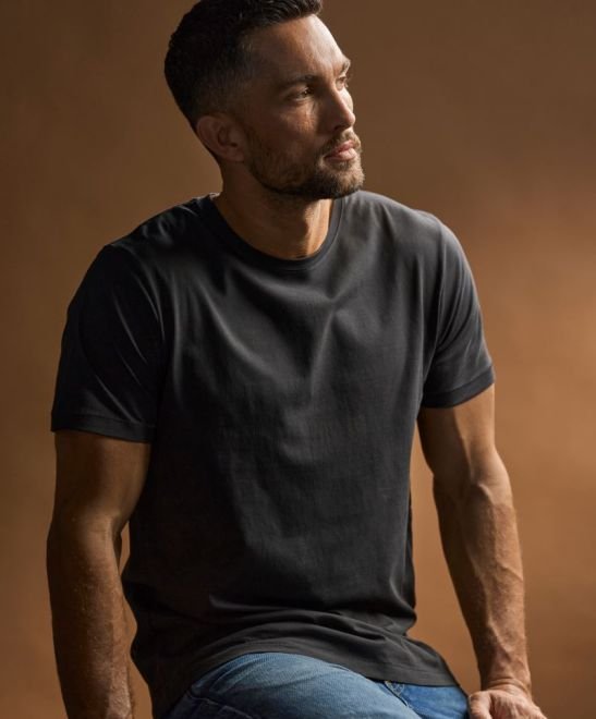 Tricou Luxury Barbati, Bumbac Organic, Tee Jays