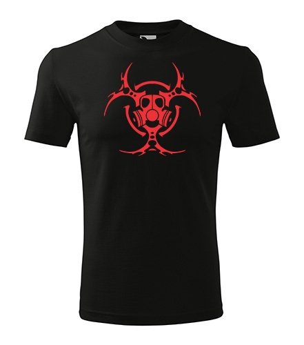 Tricou Imprimat Biohazard tribal
