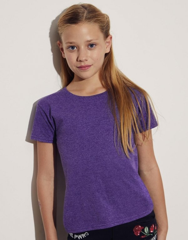 Tricou Girls Iconic 150T, Fruit of the Loom